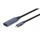 Cablexpert A-USB3C-HDMI-01 adaptador de cable de vídeo 0,15 m USB Tipo C Gris