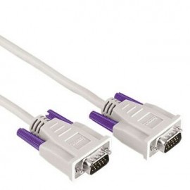 Hama Monitor VGA Connecting Cable,15-pin HDD male - 15-pin HDD male, 3.0 m cable VGA 3 m VGA (D-Sub) Gris