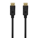 AISENS Cable DISPLAYPORT V1.2 4K@60Hz, DP/M-DP/M, Negro,1.5M