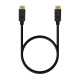 AISENS Cable DISPLAYPORT V1.2 4K@60Hz, DP/M-DP/M, Negro,1.5M