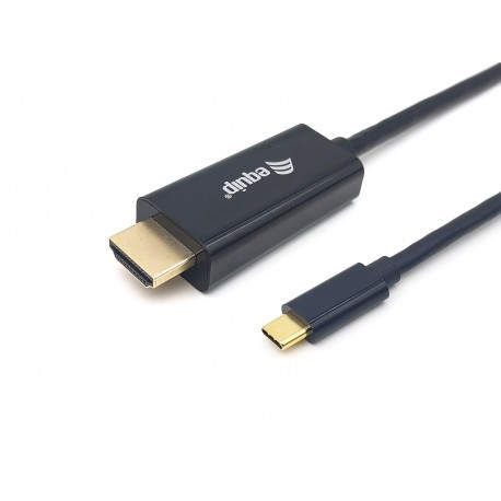 Equip 133413 adaptador de cable de vídeo 3 m USB Tipo C HDMI tipo A (Estándar) Negro
