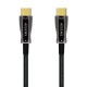 AISENS Cable HDMI V2.1 AOC Ultra Alta Velocidad / HEC 8k@60Hz 4k@120Hz 4:4:4 48Gbps, A/M-A/M, Negro, 70m - A153-0523