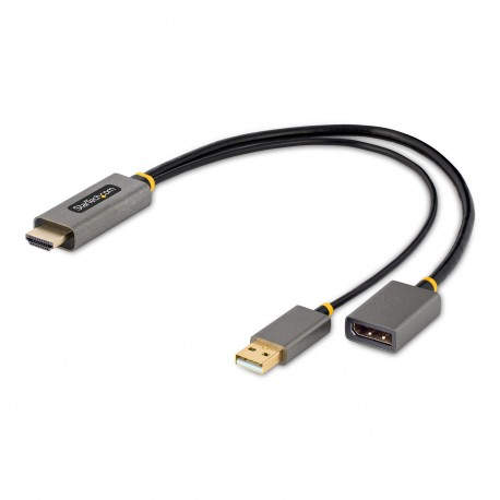 StarTech.com Cable 30cm Adaptador HDMI a DisplayPort - Activo - 4K 60Hz