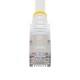 StarTech.com NLWH-750-CAT6A-PATCH cable de red Blanco 7,5 m S/FTP (S-STP)