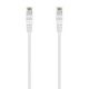 AISENS Cable de Red Latiguillo RJ45 LSZH Cat.6A 500 Mhz UTP AWG24, Blanco, 30CM