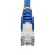 StarTech.com NLBL-2M-CAT6A-PATCH cable de red Azul S/FTP (S-STP)
