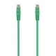 AISENS Cable de Red Latiguillo RJ45 LSZH Cat.6A 500 Mhz UTP AWG24, Verde, 30CM