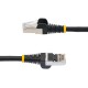 StarTech.com NLBK-50C-CAT6A-PATCH cable de red Negro 0,5 m S/FTP (S-STP)