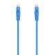 AISENS Cable de Red Latiguillo RJ45 LSZH Cat.6A 500 Mhz UTP AWG24, Azul, 1.5M