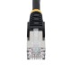 StarTech.com NLBK-1M-CAT6A-PATCH cable de red Negro S/FTP (S-STP)