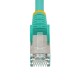 StarTech.com NLAQ-7M-CAT6A-PATCH cable de red Color aguamarina S/FTP (S-STP)
