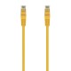 AISENS Cable de Red Latiguillo RJ45 LSZH Cat.6A 500 Mhz UTP AWG24, Amarillo, 1.0M