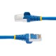 StarTech.com Cable de 0,5m de Red Ethernet CAT6a - Azul - Low Smoke Zero Halogen