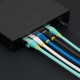 StarTech.com Cable de 0,5m de Red Ethernet CAT6a - Azul - Low Smoke Zero Halogen