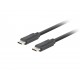 Lanberg CA-CMCM-32CU-0005-BK cable USB 0,5 m USB 3.2 Gen 2 (3.1 Gen 2) USB C Negro