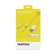 Pantone PT-USB003Y1 cable USB 1,2 m USB A USB C.Micro USB A/Lightning Amarillo