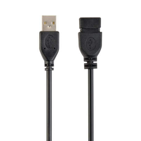 Gembird CCP-USB2-AMAF cable USB 150 m USB 2.0 USB A Negro