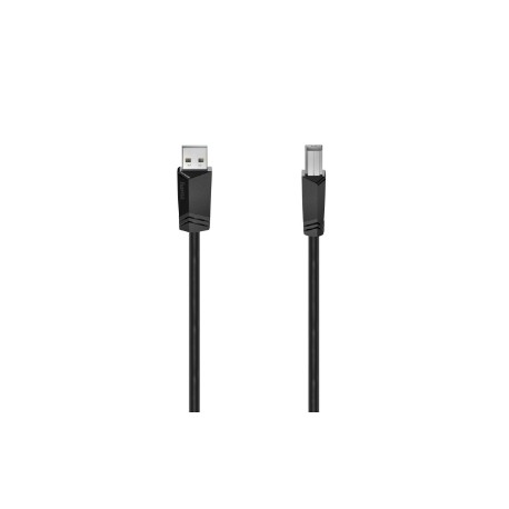 Hama 00200604 cable USB 5 m USB 2.0 USB A USB B Negro