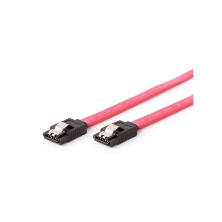 Gembird CC-SATAM-DATA-0.1M cable de SATA 0,1 m SATA 7-pin Negro, Rojo