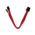SilverStone PP07-PCIR. Rojo. Extensor alimentaciÃ³n VGA SST-PP07-PCIR