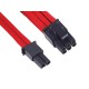 SilverStone PP07-PCIR. Rojo. Extensor alimentaciÃ³n VGA SST-PP07-PCIR
