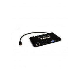 Port Designs 901906 USB 3.0 (3.1 Gen 1) Type-C 5000Mbit/s Negro nodo concentrador