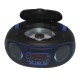 Denver Electronics TCL-212BT BLUE reproductor de CD Reproductor de CD portátil Negro, Azul