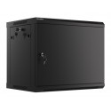 Lanberg WF01-6409-00B armario rack 9U Bastidor de pared Negro