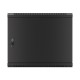 Lanberg WF01-6409-00B armario rack 9U Bastidor de pared Negro