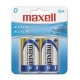 Maxell Kit 24x D Cell LR-20 MXL 2pk Alcalino 1.5V batería recargable