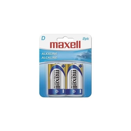 Maxell Kit 24x D Cell LR-20 MXL 2pk Alcalino 1.5V batería recargable