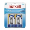 Maxell Kit 24x D Cell LR-20 MXL 2pk Alcalino 1.5V batería recargable