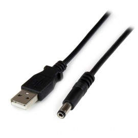 StarTech.com 1m USB A - 5.5mm DC USB2TYPEN1M