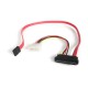 StarTech.com Adaptador Cable de 45cm Divisor SAS 29 Pines a Molex Macho LP4 y SATA - SFF-8482 SAS729PW18
