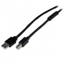 StarTech.com Cable 20 Metros 20m USB B Macho a USB A Macho Activo Amplificado USB 2.0 - Impresora USB2HAB65AC