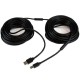 StarTech.com Cable 20 Metros 20m USB B Macho a USB A Macho Activo Amplificado USB 2.0 - Impresora USB2HAB65AC
