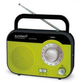 Sunstech RPS560 Portátil Analógica Verde radio