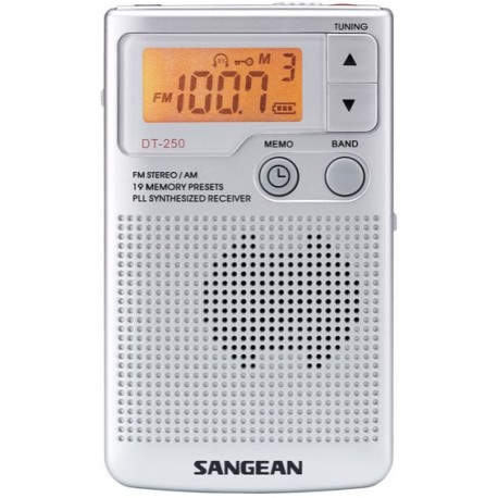 Sangean DT-250 Plata - a500043