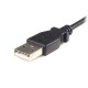 StarTech.com Cable 3m Micro USB B a USB A Cargador para Teléfono Móvil Datos USB 2.0  - Macho a Macho - Negro UUSBHAUB3M