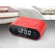 Muse M-10 RED Reloj despertador digital Rojo