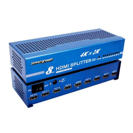 PG SPLITTER HDMI 1 ENTRADA - 8 SALIDAS (1.4V) 4K