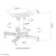 Neomounts by Newstar soporte de techo para proyector