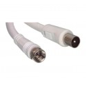 CABLE ANTENA CONECTOR F A COAXIAL RG59 1.50M
