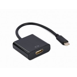 Gembird A-CM-HDMIF-04 Adaptador gráfico USB Negro