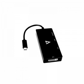 V7 CA06362 Adaptador gráfico USB 3840 x 2160 Pixeles Negro