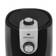 Orbegozo FDR 27 freidora Sencillo 2,5 L Independiente 1200 W Freidora de aire caliente Negro, Gris