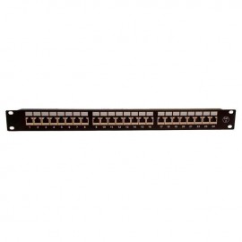 PATCH PANEL PG 24 PUERTOS CAT 6 FTP