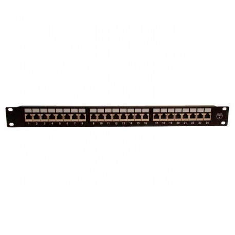 PATCH PANEL PG 24 PUERTOS CAT 6 FTP