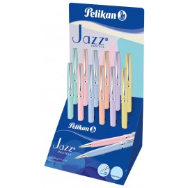 Pelikan Jazz Pastell K36CD Azul Bolígrafo de punta retráctil con mecanismo de giro 12 pieza(s)