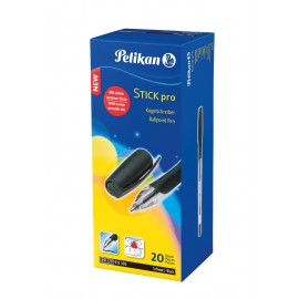 Pelikan 912303 bolígrafo Negro 20 pieza(s)